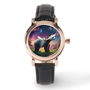 Panda in a Fantasy Garden Watch