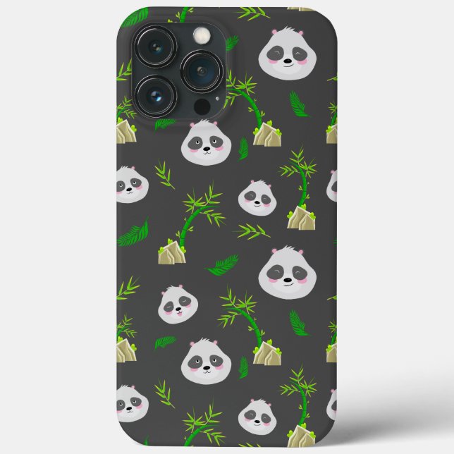 Panda in the bamboo jungle Wrapping Paper Case-Mate iPhone Case (Back)