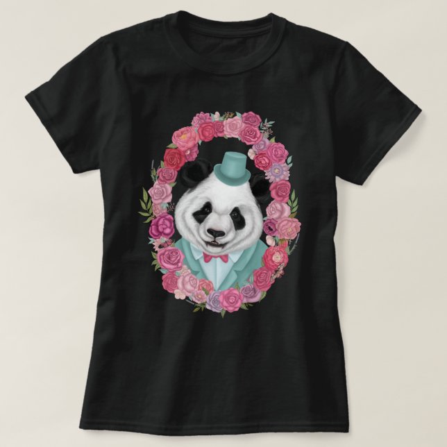 Panda in Top Hat (Design Front)