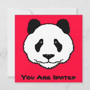 Panda Invitation / Card