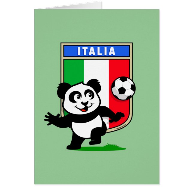 Panda Italie de football (Devant)