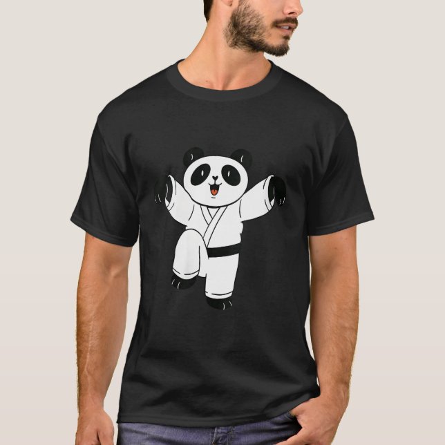 Panda Karate Mial T-Shirt (Front)
