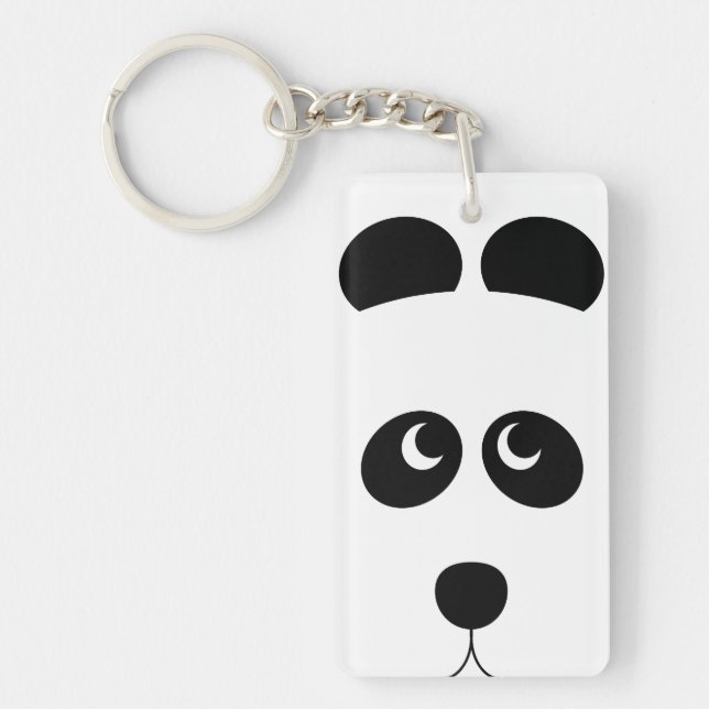 Panda! Keychain (Front)