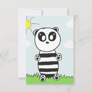 Panda Kid Card