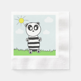 Panda Kid Napkin