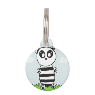 Panda Kid  Pet Tag