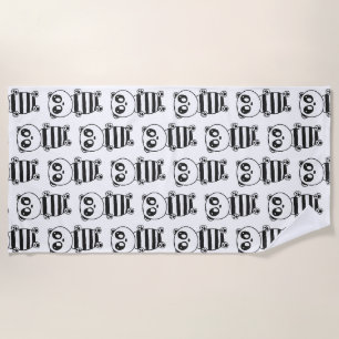 Panda Kids Beach Towel