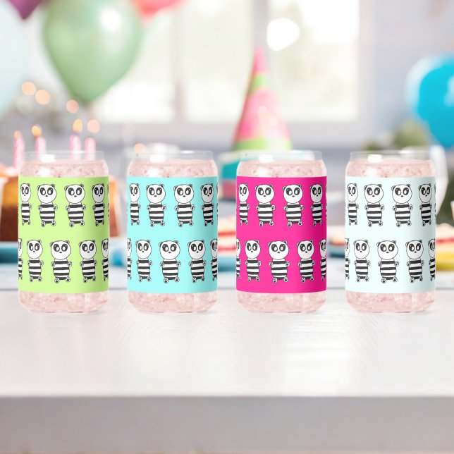 Panda Kids  Can Glass (Insitu (Birthday))