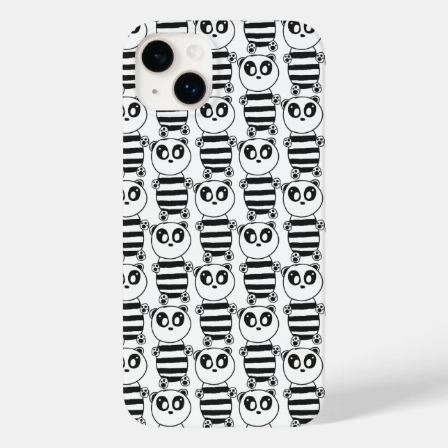 Panda Kids   Case-Mate iPhone Case (Back)