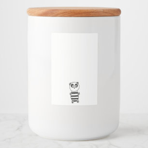 Panda Kids  Food Label