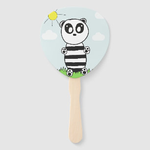 Panda Kids Hand Fan