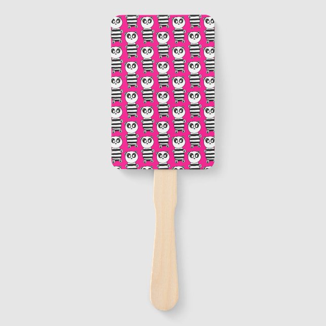 Panda Kids  Hand Fan (Front)
