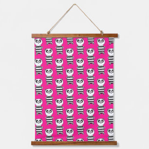 Panda Kids Hanging Tapestry