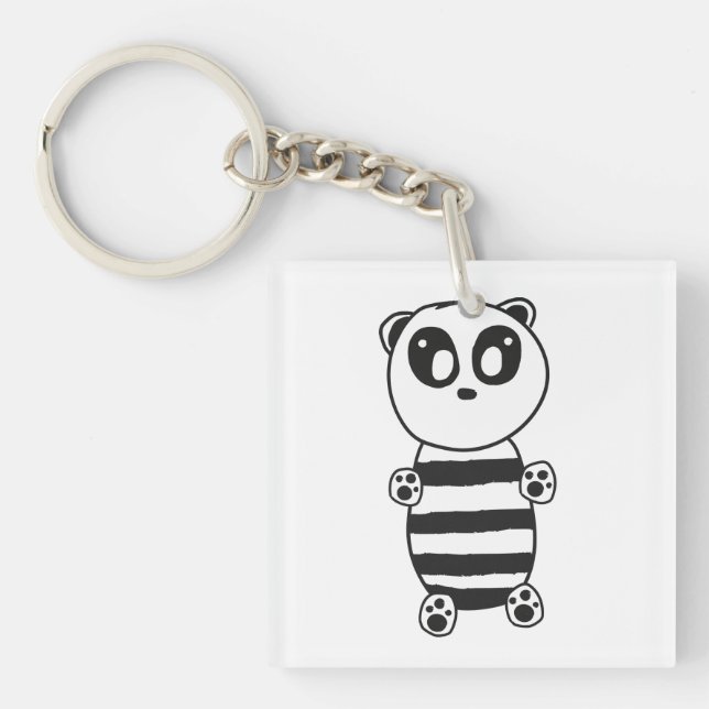 Panda Kids   Keychain (Front)