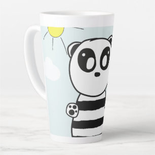 Panda Kids    Latte Mug