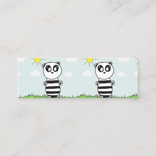 Panda Kids   Loyalty Card (Front)
