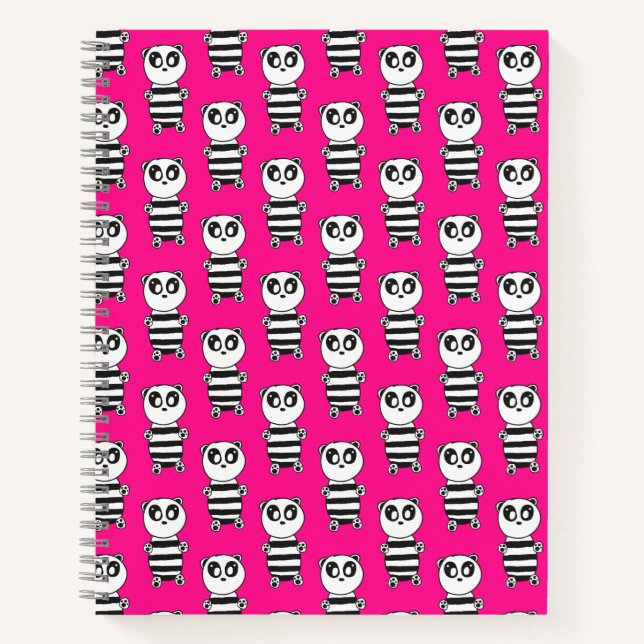 Panda Kids  Notebook (Front)