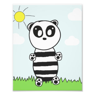 Panda Kids   Photo Print