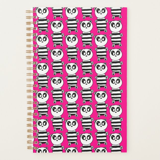 Panda Kids  Planner (Front)