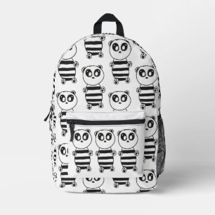 Panda Kids Printed Backpack