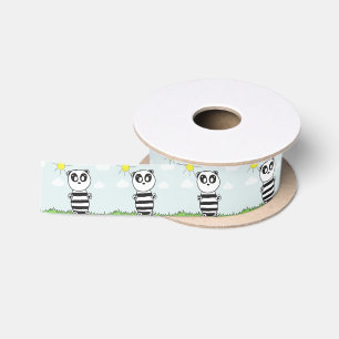 Panda Kids Satin Ribbon