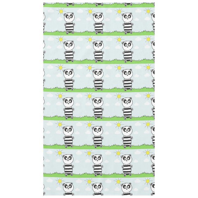 Panda Kids   Tablecloth (Front)