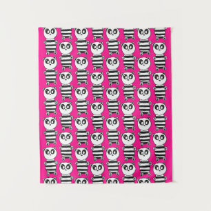 Panda Kids Tapestry