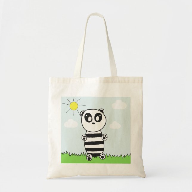 Panda Kids   Tote Bag (Front)