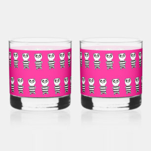 Panda Kids  Whiskey Glass