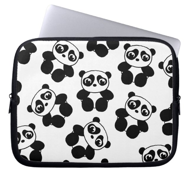 Panda Laptop Sleeve (Front)