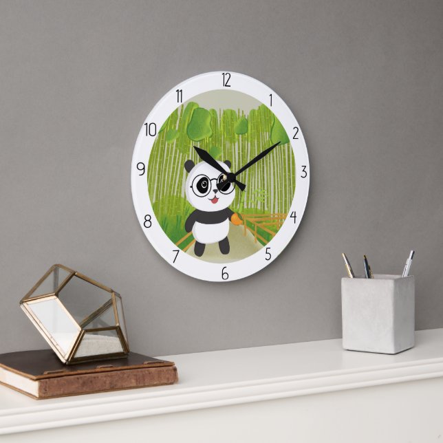 panda large clock (Office)