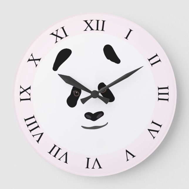Panda Large Clock (Front)