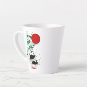 Panda latte mug