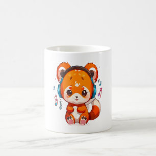 Panda Listening to Kpop Music Coffee Mug