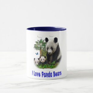 Panda Love art Mug
