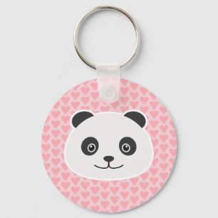 Panda love keychain