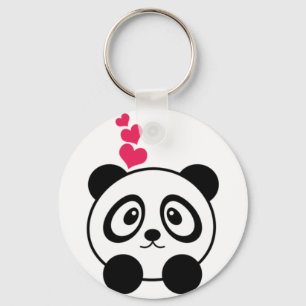 Panda Love Keychain