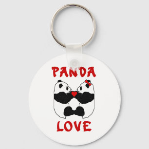 Panda Love Keychain