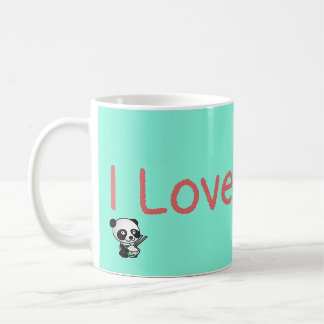 Panda Love Mug (Left)