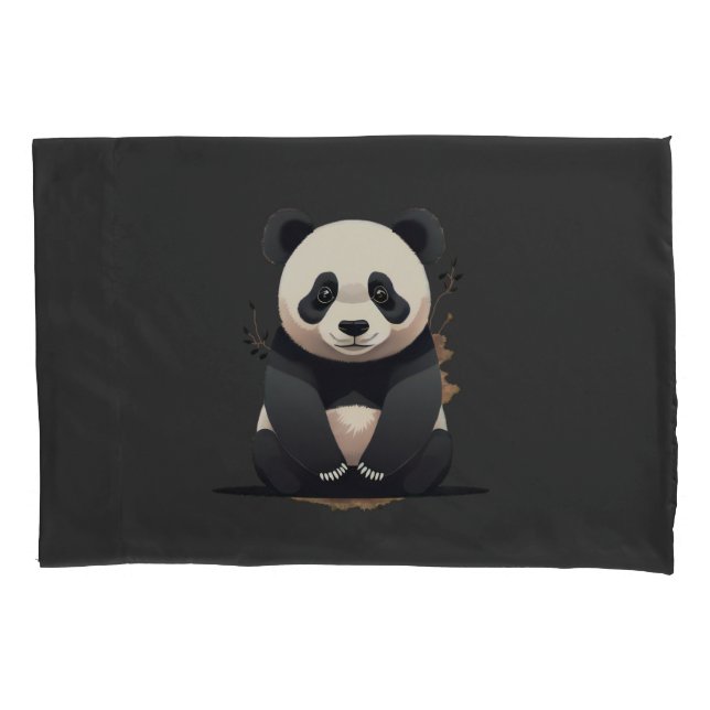 Panda Love Pillowcase (Front)