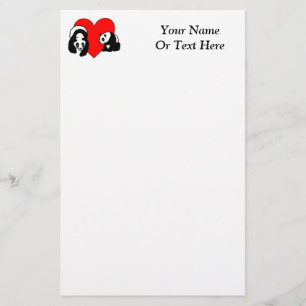 Panda Love Stationery