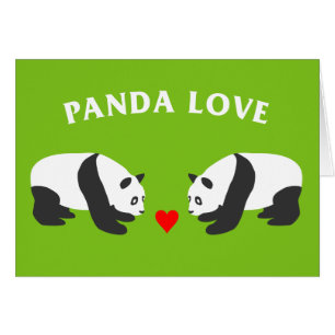 Panda Love (Vert)
