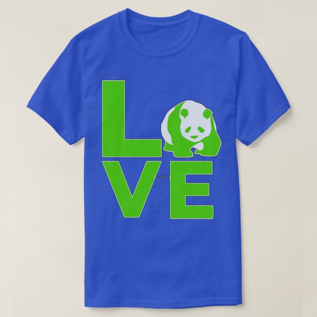 Panda Lover 25 T-Shirt (Design Front)
