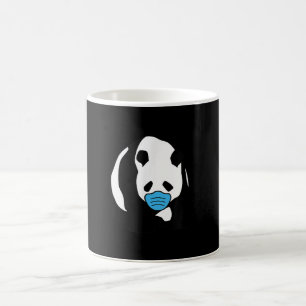 Panda Lover Cute Panda Bear Face Mask Coffee Mug