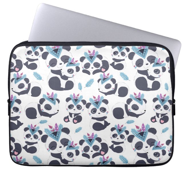 Panda Lover | It Is Like The Panda Laptop Sleeve (Front)
