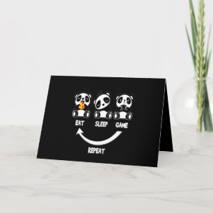 Panda Lover Keep Calm And Love Panda Card