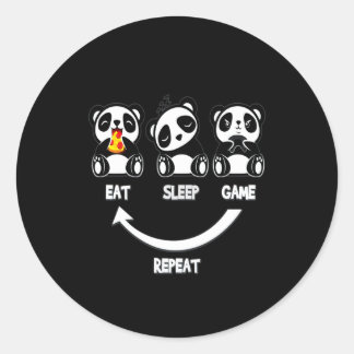 Panda Lover | Keep Calm And Love Panda Classic Round Sticker