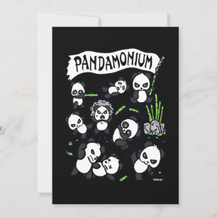 Panda Lover   Keep Calm And Love Panda Invitation