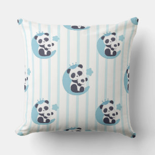 Panda Lover Life Is Better With A Panda Throw Pillow