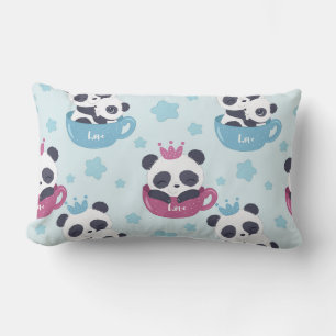 Panda Lover The Panda Is A Nasty Animal Lumbar Pillow